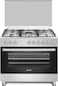 Gorenje 5 Gas Burners Cooker with Triple Ring Burner 105 L Oven Capacity, GK9221S, Made in Turkey
