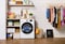 Gorenje 8 Kg Smart Front Load Washing Machine, Wifi Operation : Connect Life, White, 1200 RPM,15 programmes, Inverter PowerDrive motor WPNEI82A1SWIFI
