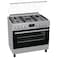 Gorenje 90*90 Gas cooker,5 Gas Cast Iron burners,92 Ltr Multifunction Oven with Fan ,Made in Turkey.