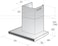 Gorenje Built-In Chimney Hood, T-shape, 60cm, WHT644EXGB