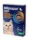 أقراص ميلبرازون من KRKA، أقراص قابلة للمضغ للتخلص من الديدان، حماية فموية سهلة للقطط الصغيرة والقطط الرضيعة، شريط (4 أقراص 4 ملغ/10 ملغ) من ڤارماسي