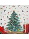 YOWOCAL Christmas Tree with Gifts Wall Decals,Large Removable Winter Xmas Tree Wall Stickers for DIY Home Office Showcase Party D&eacute;cor(31.5 Inches High)