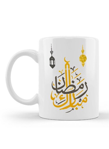 Ramadan Ceramic Mug and Perfect Gift for Ramadan Celebration Design 2
