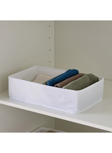 Box Novel Storage Box with Compartment 20 x 34 x 10 cm
