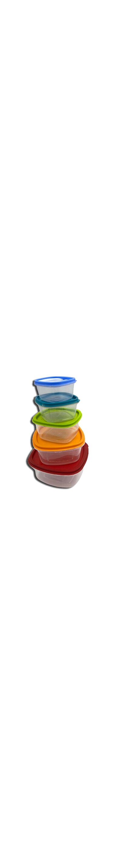 Excellent Houseware 5 Pieces Food Storage Box Set