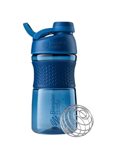 Blender Bottle SportMixer Twist Cap Tritan Grip Shaker 20-Ounce, Black 20oz C03250