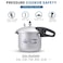 Kitchen King - Feast , 9 Ltr Pressure Cooker, 4-Point Safety System, Smart Cooking Technology, PFOA-Free, Energy-Saving, Ideal for Professionals &amp; Home Use