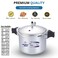 KitchenKing - Blaze 9Ltr Pressure Cooker, Extra Gas Kit, Controlled Gas Release System, Pressure Indication Pin, Easy Opening, Heat-Resistant Handle