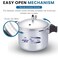 KitchenKing - Blaze 25Ltr Pressure Cooker, Extra Gas Kit, Controlled Gas Release System, Pressure Indication Pin, Easy Opening, Heat-Resistant Handle