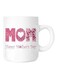 Print Happy Mothers Day Printed Mug White/Pink