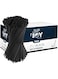 Crystalware, Plastic Stir Straw, Sip Stirrer, For Coffee and Cocktail, 7 1/2 Inches 1000/Box, Black