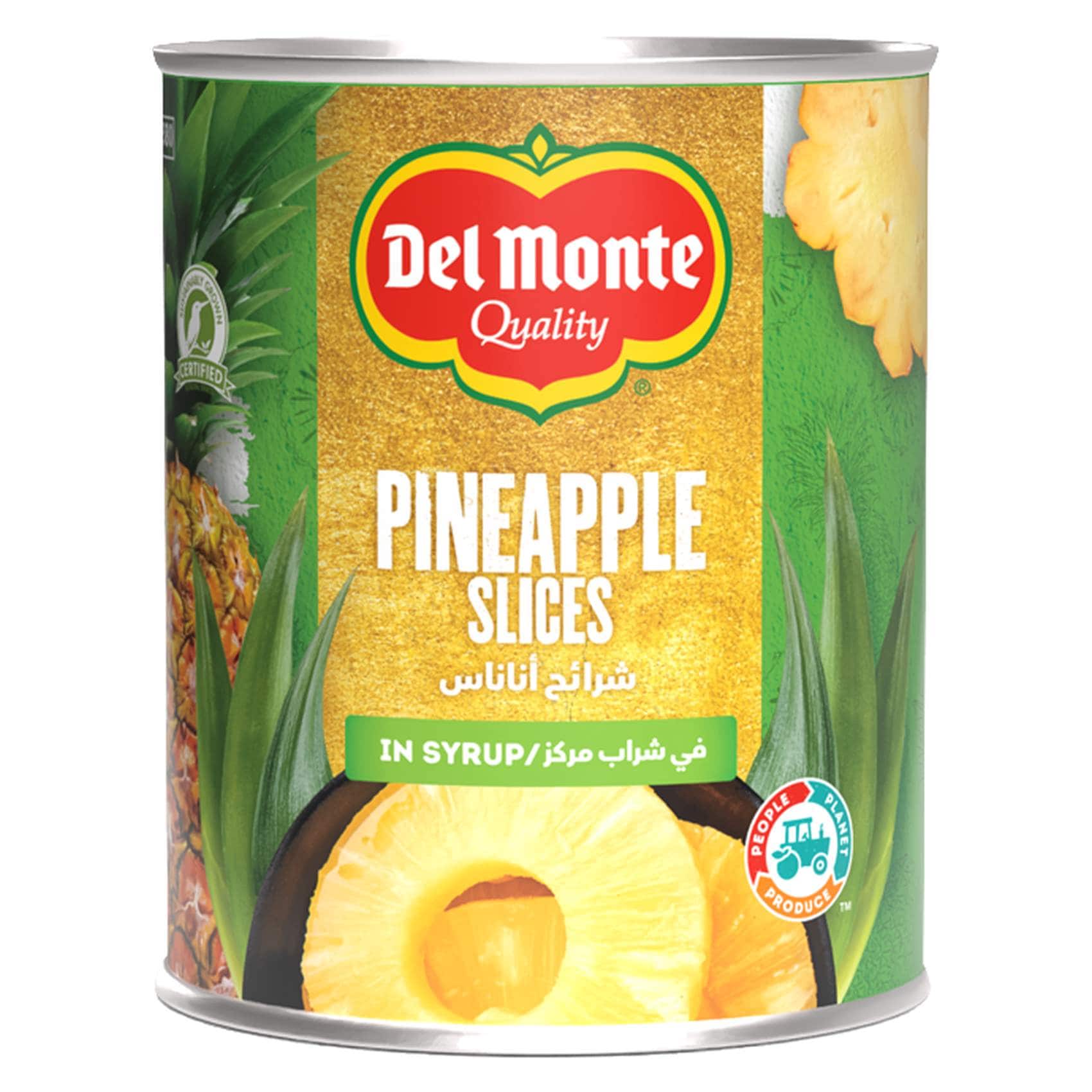 Buy Del Monte Pineapple Slices in Syrup, 570g Online Carrefour UAE