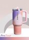 Quencher ProTour Flip Straw Tumbler with Leakproof Lid 40 OZ, Double-wall Vacuum Insulation, Built-In Straw, Cupholder Compatible for Car, Travel, BPA-Free