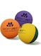 SPORTSPET High Bounce Natural Rubber Dog Balls (3 Pack)