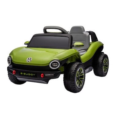Lovely Baby LB 3003EL Battery Operated Ride-on for Kids, Electric Vehicle with EVA Wheels, Leather Seat, Lights, Music, Rear Storage, for Boys &amp; Girls Ages 2-7 - Green
