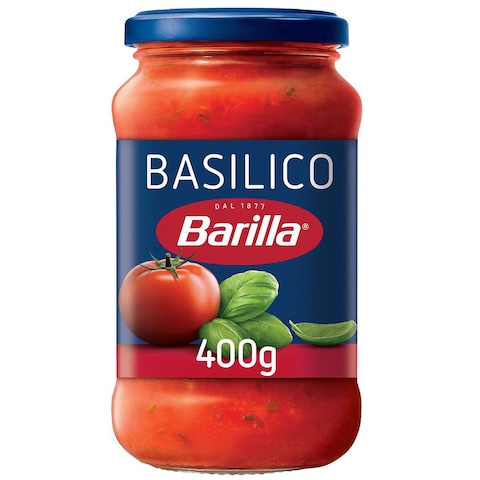 Barilla Basilico Pasta Sauce with Italian Tomato and Basil 400g