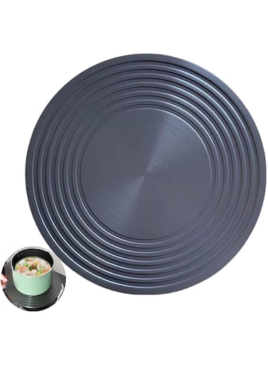 Aputue Heat Diffuser for Gas Stovetop, 24x4cm Aluminum Heat Diffuser, Gas Stove Diffuser Plate with Double-Sided Non-slip, Simmer Plate for Gas Stove, Perfect for Simmering and Slow Cooking