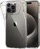 Muzz Crystal Clear Case for iPhone 15 Pro, Silicone, TPU Material, Ultra Thin, Transparent (iPhone 15 Pro)