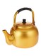 Saqoware Aluminium Kettle Pot (6L, Yellow)