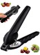 Chestnut Clip Chestnut Opener Cutter Peeler Clip Nut Crackers Sheller Pliers Nut Cracker Sheller Nut Opener Multifunctional Chestnut Peeler Kitchen Tools Ergonomic Design (Black)
