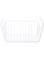 Dubai Gallery Metal Wire Under Shelf Hanging Storage Basket White 32Centimeter
