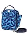 VASCHY Kids Lunch Bag, Insulated Reusable Lunch Box for Boys with Removable Shoulder Strap for School, Blue Dinosaur