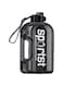 Azonee 4L Water Bottle, Big Water Bottle Gym Water Bottle With Handle Large Capacity Sucked &amp; Sipped Sports Fitness Water Barrel Portable Plastic Pot Big Belly Water Cup