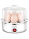 DUKASOU Rapid Egg Cooker with Tray,Electric Egg Boiler Egg Steamer Boiled Poached Rapid Egg Cooker with Automatic Shut Off-7 Eggs Capacity with Water Measuring Cup