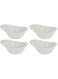 Symphony Modern Bowl Set - 4 Pieces - White