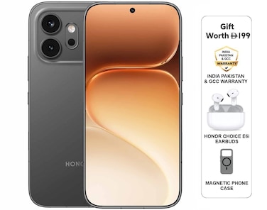 Honor 600 5G Dual SIM, 8GB RAM, 256GB, Black with Free Honor Choice E6i Earbuds + Magnetic Phone Case - Middle East Version