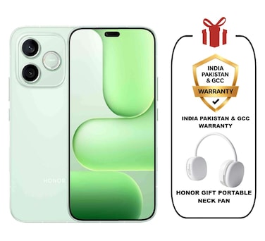 Honor 600 Lite 5G Smartphone, 8GB RAM, 256GB, Sprout Green With Free Honor Portable Neck Fan - Middle East Version
