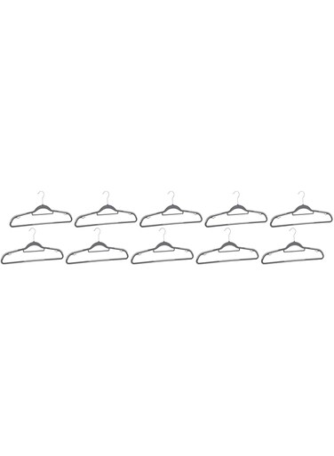 Whitmor Sure-Grip Suit Hangers Set Of 10