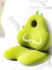 Seat Cushion and Lumbar Support Pillow for Office Chair, Memory Foam Car Seat Cushions Back Support Pillows, Help Relieve Pain of Back, Lumbar, Tailbone and Sciatic Nerve (Green Set, 2 Pack)