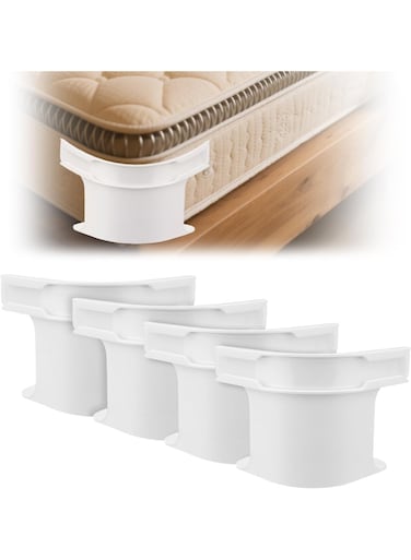 Bed Sheet Holder, 4 Piece Bed Sheet Clips with Lock Strips, Sheet Locks Heavy Duty Bed Sheet Fasteners Removable Fitted Sheet Corner Holders for All Bed Sheet, Mattresses