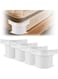 Bed Sheet Holder, 4 Piece Bed Sheet Clips with Lock Strips, Sheet Locks Heavy Duty Bed Sheet Fasteners Removable Fitted Sheet Corner Holders for All Bed Sheet, Mattresses