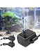Azonee 2Pcs Mini Submersible Water Pump 3W USB DC3.5-9V Small Fountain Pump for Aquarium Fish Tank Fountain Hydroponics Water Feature Indoor Fountains Fish Tank Hydroponics Pond
