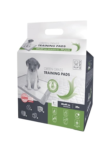 MPETS Green Grass Training Pads 60x60cm 30 Pack