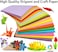 LAVISH A4 Double-Sided Colored Paper   100 Sheets Pack   29.7 &times; 21 cm   Assorted Colors   Easy to Cut   For Art &amp; Craft, Printing, Scrapbooking, Decoration &amp; Gift Wrapping