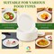 LAVISH Biodegradable -9 Inch Bagasse Plates with Plastic Cutlery   10-Pack Eco-Friendly Disposable Dinnerware Set for Hot &amp; Cold Food
