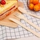 LAVISH 300 Pcs Wooden Cutlery Set Disposable Bamboo Cutlery Eco Friendly 100% All-Natural Birchwood Biodegradable for Picnic Party Celebrations - 100 Wooden Forks, 100 Wooden Knives, 100 Wooden Spoons