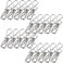 LAVISH Clothes Pins Pegs, 20 Pieces Stainless Steel Windproof Laundry Hanging Wire Clips for Home Blanket Towel Clothes（6.5cm/2.56 Inch)
