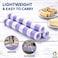 LAVISH HDPE Sufra Roll Disposable Table Covers &ndash; Anti-Bacterial, 12 Rolls, 240 Sheets, 100 x 100 cm Perforated Tablecloth