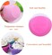 LAVISH 36 Pack Silicone Cupcake Liners Baking Muffin Cups Reusable Non-Stick Cake Moulds Mold Tray Sets Multi Colors
