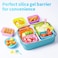 LAVISH 36 Pack Silicone Cupcake Liners Baking Muffin Cups Reusable Non-Stick Cake Moulds Mold Tray Sets Multi Colors
