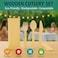 LAVISH [10 Pack] Biodegradable Wooden Cutlery Set with Napkin &ndash; Eco-Friendly &amp; Compostable Utensils &ndash; Disposable Knife, Fork, Spoon, and Napkin for Weddings, Parties &amp; Picnics