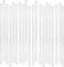 LAVISH 100-Pack Clear Individually Wrapped  Disposable Straws &ndash; 24 CM Extra Long &amp; 8MM Wide, Perfect for Hot &amp; Cold Beverages, Parties &amp; Events