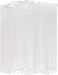 LAVISH Premium Clear Plastic [50 Pcs] Individually Wrapped  Straws &ndash; 24CM, 8MM, BPA-Free, Ideal for Hot &amp; Cold Drinks, Restaurants &amp; Special Events