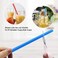 LAVISH 100 Multicolor Smoothie Straws   Jumbo 12mm Wide, 21cm Long   Individually Wrapped, BPA-Free   Thick Disposable Boba Straws for Milkshakes, Juice, Bubble Tea, Slushies