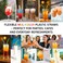 LAVISH Multicolor Flexible Plastic 200 Pcs Straws &ndash; Disposable, BPA-Free, Food-Grade Drinking Straws for Hot &amp; Cold Beverages, Ideal for Cafes, Parties &amp; Special Events