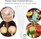 LAVISH Crystal Clear Round Head Cocktail Stirrers, 100 Disposable Drink Mixers for Coffee, Party Beverages, Wedding &amp; Bar Use